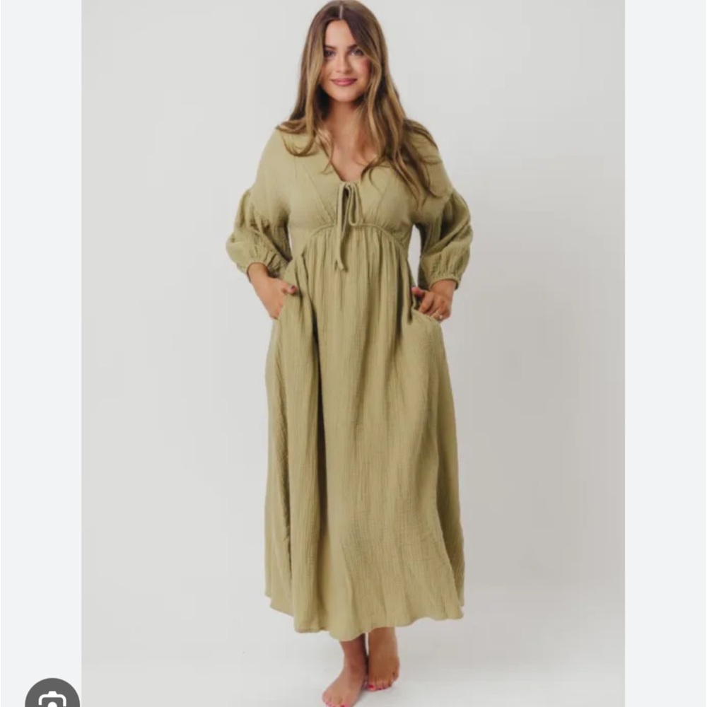 Worth Collective | Hunter Dress in Green
